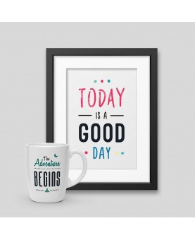 Pack Mug + Framed poster